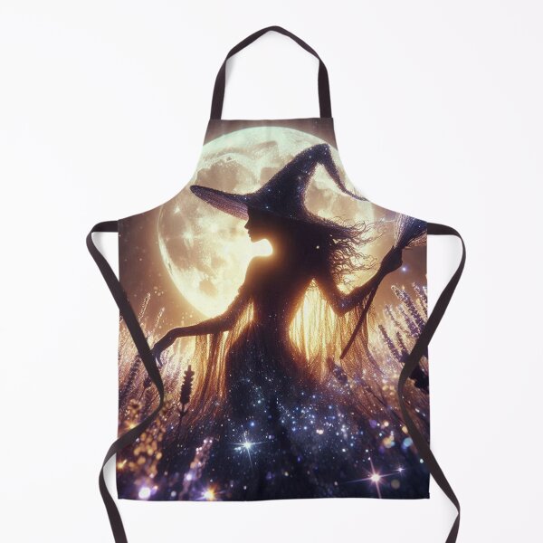 Item preview, Full Moon Lavender Witch Silhouette designed and sold by Simplybe1.