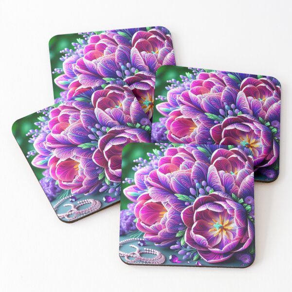 Item preview, Purple Tulips  designed and sold by connie campbell.