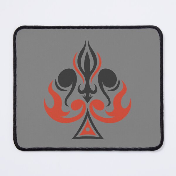 Item preview, Spades symbol, tribal art, playing cards designed and sold by Numbers-Art.