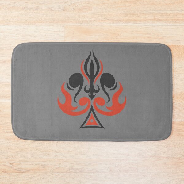 Item preview, Spades symbol, tribal art, playing cards designed and sold by Numbers-Art.