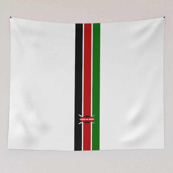 Item preview, Kenya Flag designed and sold by Candie-Shop.