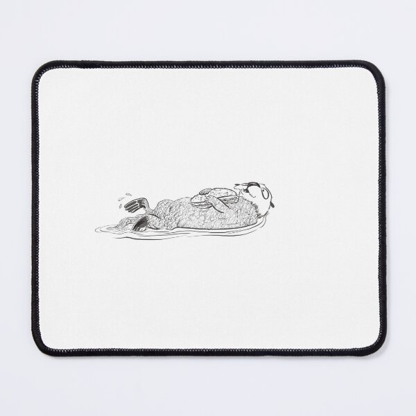 Item preview, Sea Otter Eating Sub Sandwich designed and sold by francescahelena.