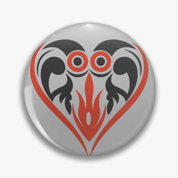 Item preview, hearts symbol, tribal art, playing cards designed and sold by Numbers-Art.