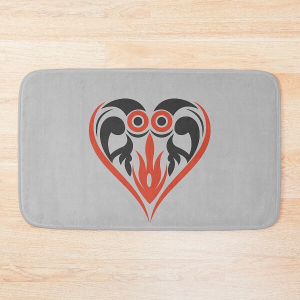 Item preview, hearts symbol, tribal art, playing cards designed and sold by Numbers-Art.