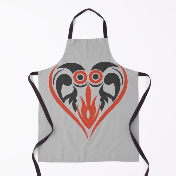 Item preview, hearts symbol, tribal art, playing cards designed and sold by Numbers-Art.