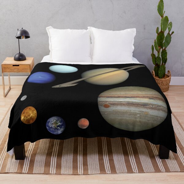 Item preview, Colorful Planets in Solar System designed and sold by AmbroseAnn.