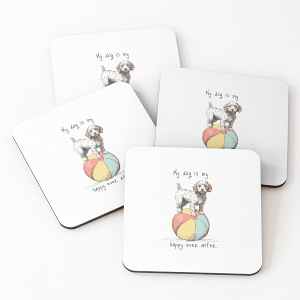 Item preview, Cachorro charco con frase de amor designed and sold by Sealsshop.