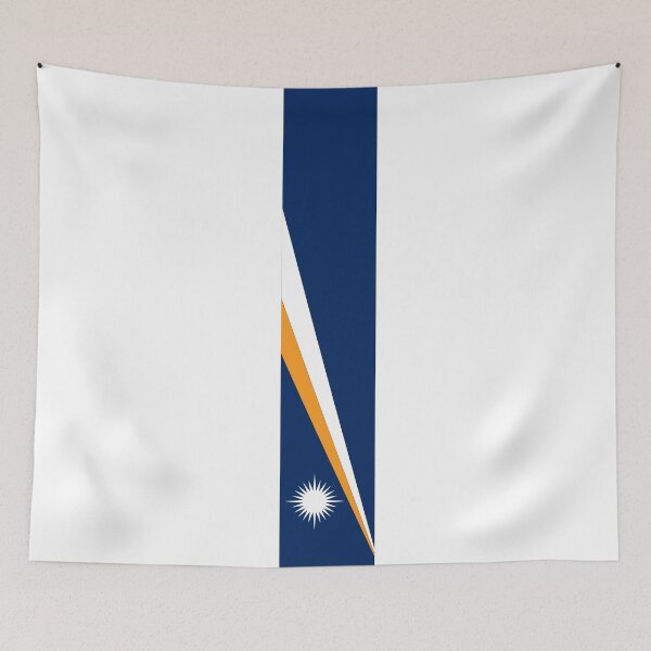 Aperçu de l'œuvre Drapeau des Îles Marshall créée et vendue par Candie-Shop.