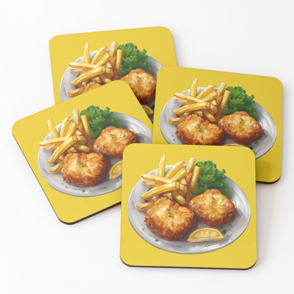 Item preview, Fish cake and chips designed and sold by sakurashorty.