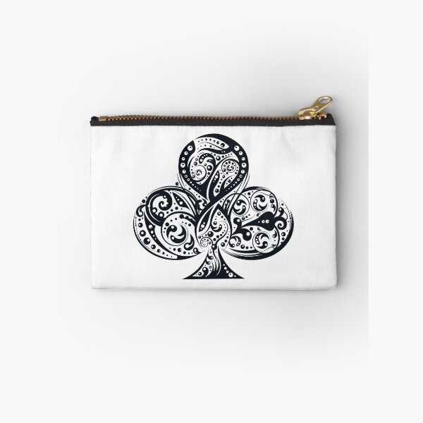 Item preview, clubs symbol, tribal art, playing cards 2 designed and sold by Numbers-Art.