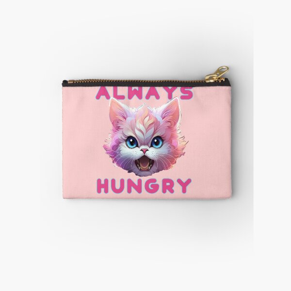 Item preview, ALWAYS HUNGRY FUNNY KITTY CAT LOVERS DESIGN designed and sold by La Loca.
