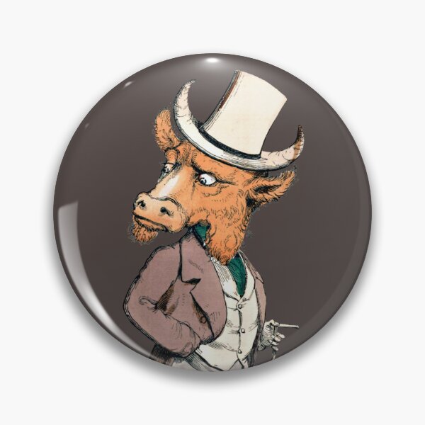Item preview, Vintage Bull designed and sold by DeRigueur Mortis.