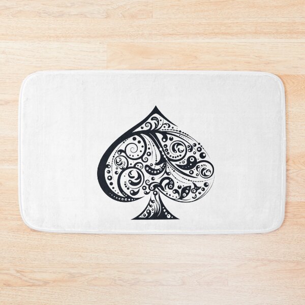Item preview, Spades symbol, tribal art, playing cards 2 designed and sold by Numbers-Art.