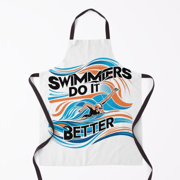 Item preview, Swimmers Do It Better - Funny Swimming Quote Design designed and sold by Moh-nd-Eg.