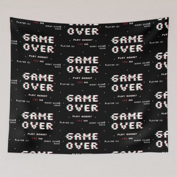 Item preview, Retro Game over geek design  designed and sold by WuweiDG.