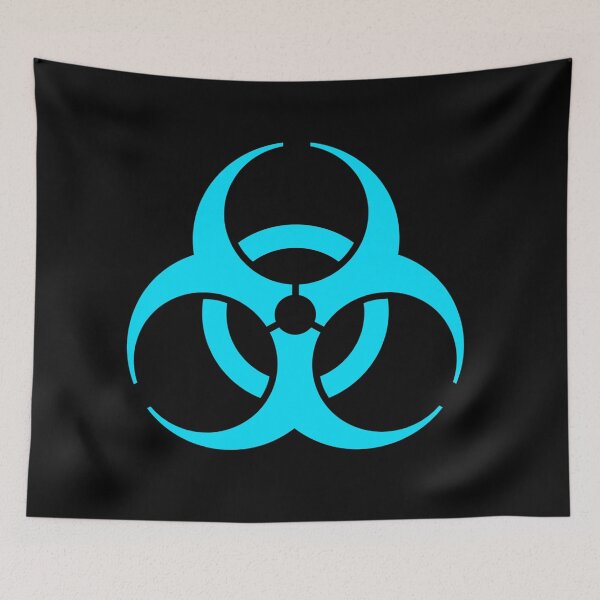 Item preview, Blue Biohazard  designed and sold by UNK-Fatigues.