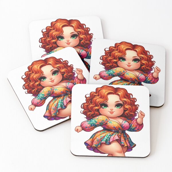 Item preview, ChibiChubby | MUSIC | Ruby-Red | Ginger | Girls | Curvy | Bodylove | designed and sold by SpeckbarbiiArts.