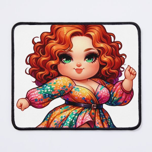 Item preview, ChibiChubby | MUSIC | Ruby-Red | Ginger | Girls | Curvy | Bodylove | designed and sold by SpeckbarbiiArts.