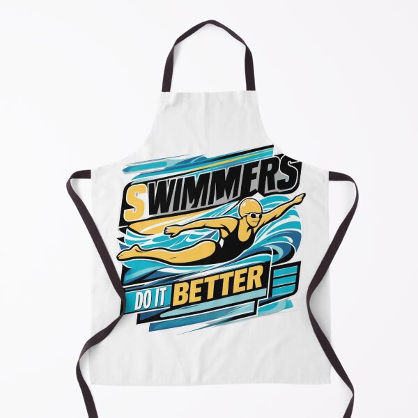 Item preview, Funny Swimmers Do It Better Quote - Humorous Swimming Design designed and sold by Moh-nd-Eg.