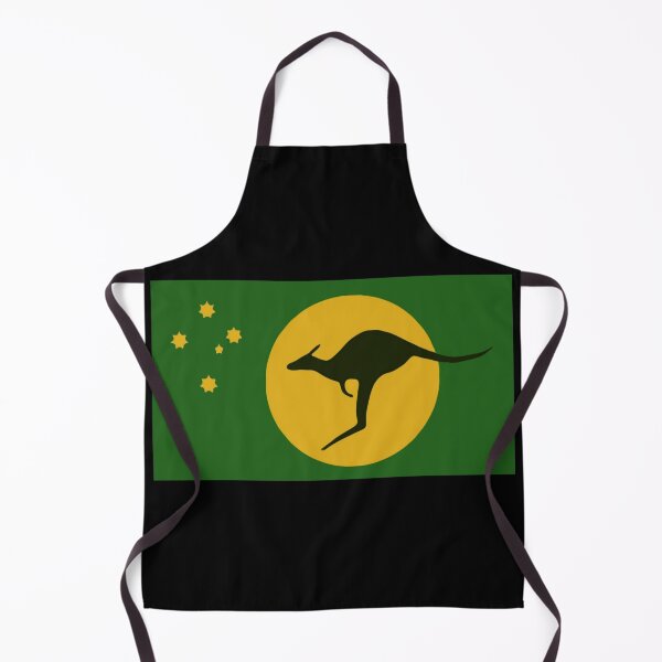 Item preview, Kangaroo Sun Flag. Indi Version with golden crux designed and sold by Kangaroo Sun.