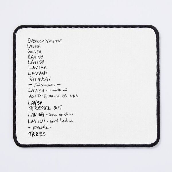 Item preview, Lavish Clancy Setlist Tyler Joseph Tweet designed and sold by adefere.