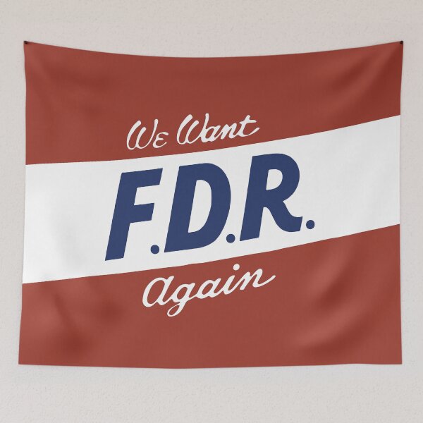 Item preview, The FDR (1940 US Election campaign button reproduction)  designed and sold by franklinprintco.