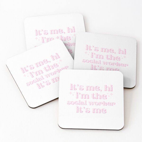 Item preview, It's Me Hi I'm The Social Worker It's Me, Cute designed and sold by faridman.