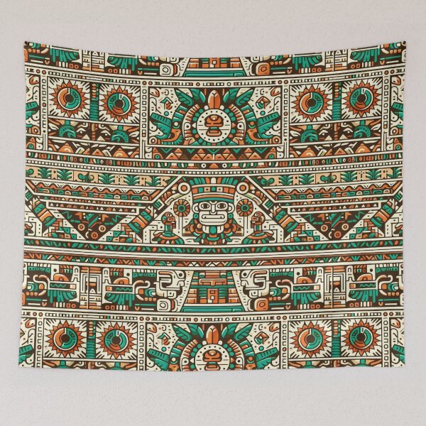 Item preview, Mayan/Aztec Pattern designed and sold by Myra365Art.