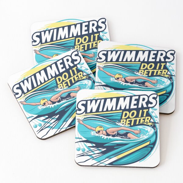 Item preview, Swimmers Do It Better - Funny Swimming Quote for Swimmers designed and sold by Moh-nd-Eg.