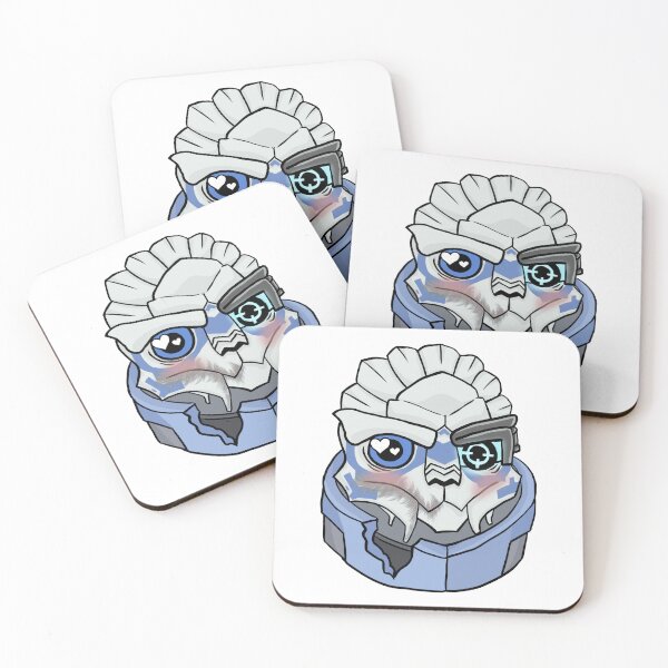 Item preview, Garrus Vakarian love eyes Emoji designed and sold by CSDesignandGift.