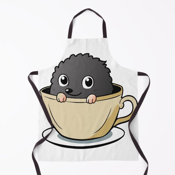 Artikelvorschau, Flauschiger Maulwurf sitzt in einer Teetasse entworfen und verkauft von omerfdln34.