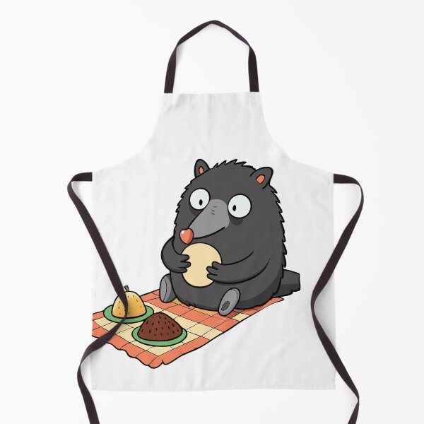 Item preview, Fluffy Mole Enjoying a Picnic on a Blanket designed and sold by omerfdln34.