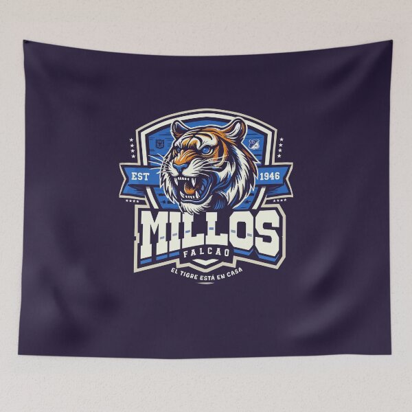 Item preview, Millionaires: Falcao, El Tigre is at home, Millos designed and sold by SeedtimeApparel.