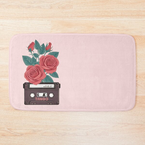 Item preview, TANGO RETRO VINTAGE CASETTE ROSES MUSIC DESIGN designed and sold by La Loca.