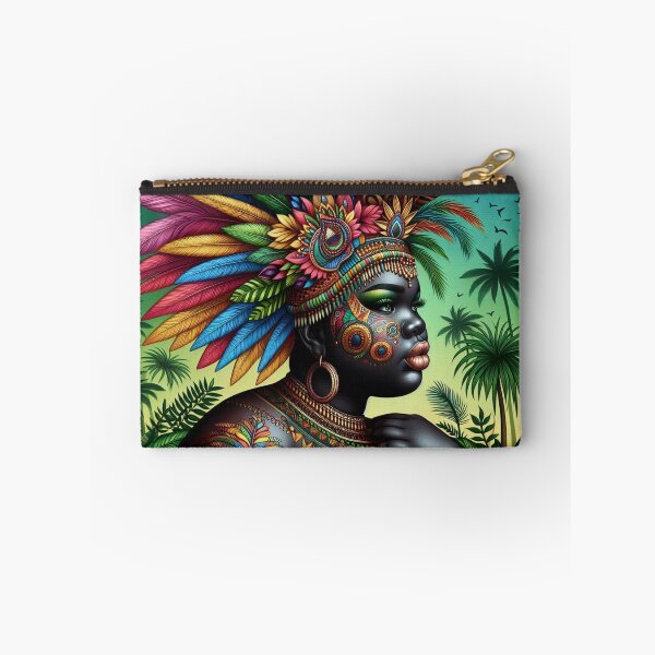 Item preview, African | Binta | Plussize | Curvy | Jungle | Colorful designed and sold by SpeckbarbiiArts.