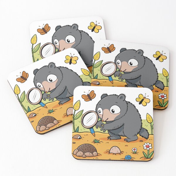 Item preview, Topo esponjoso usando una lupa designed and sold by omerfdln34.