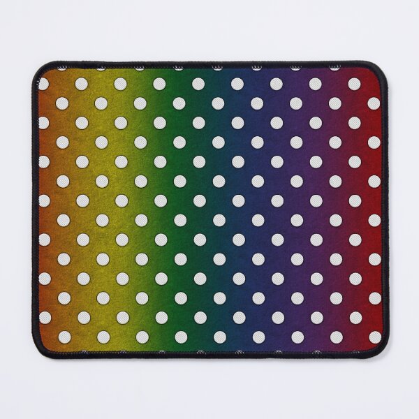Item preview, White Textured Dots (Rainbow) Seamless Texture designed and sold by JadeRyder.