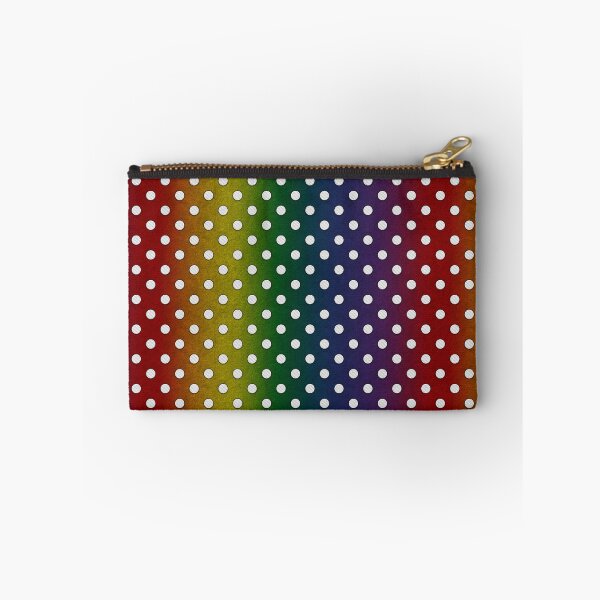 Item preview, White Textured Dots (Rainbow) Seamless Texture designed and sold by JadeRyder.