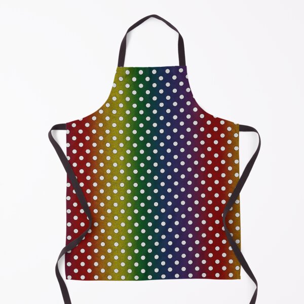 Item preview, White Textured Dots (Rainbow) Seamless Texture designed and sold by JadeRyder.