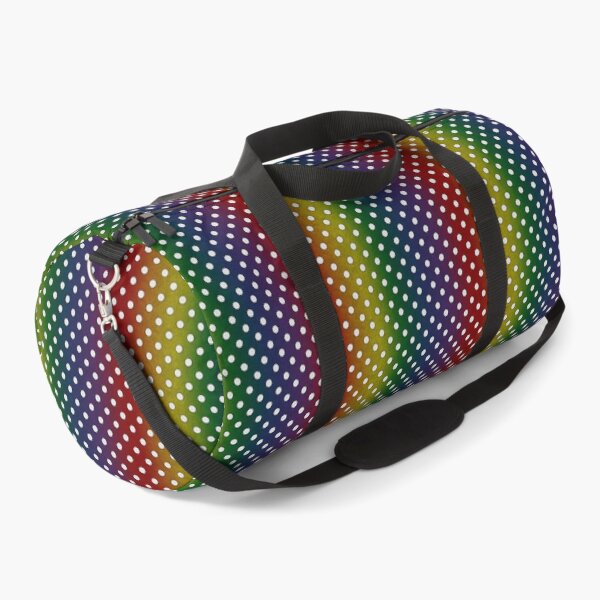 Item preview, White Textured Dots (Rainbow) Seamless Texture designed and sold by JadeRyder.