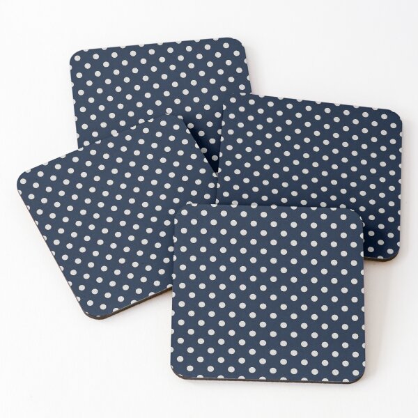 Item preview, White Textured Dots (Blue) Seamless Texture designed and sold by JadeRyder.