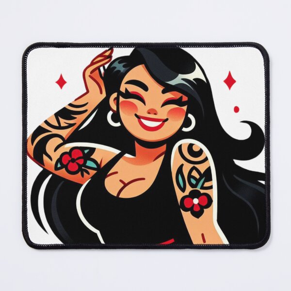 Item preview, Don’t stop laughing | Bodylove | Plus size | Tattoos designed and sold by SpeckbarbiiArts.