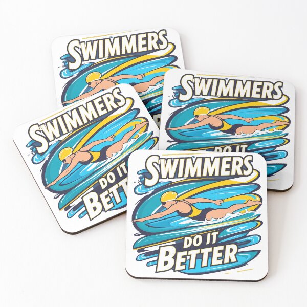 Item preview, Swimmers Do It Better - Funny Quote for Swim Lovers and Athletes designed and sold by Moh-nd-Eg.