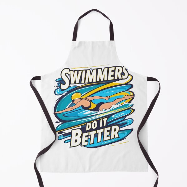 Item preview, Swimmers Do It Better - Funny Quote for Swim Lovers and Athletes designed and sold by Moh-nd-Eg.