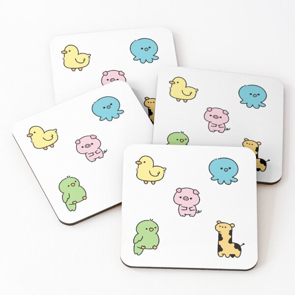 Item preview, sticker pack kawaii animals critters sanrio gudetama pochacco designed and sold by ShopMaggieRose.
