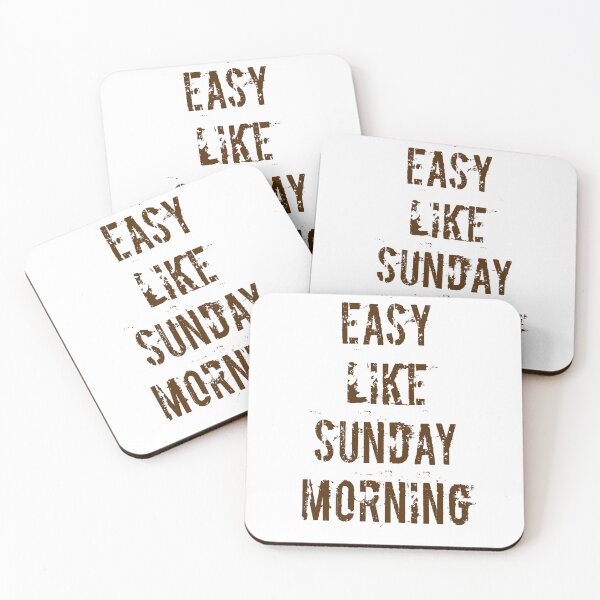 Item preview, Easy Like Sunday Morning designed and sold by simpleamor.