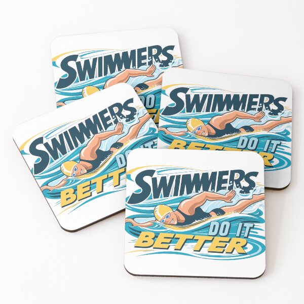 Item preview, Funny Swimmers Do It Better - Humorous Swimming Quote Design designed and sold by Moh-nd-Eg.
