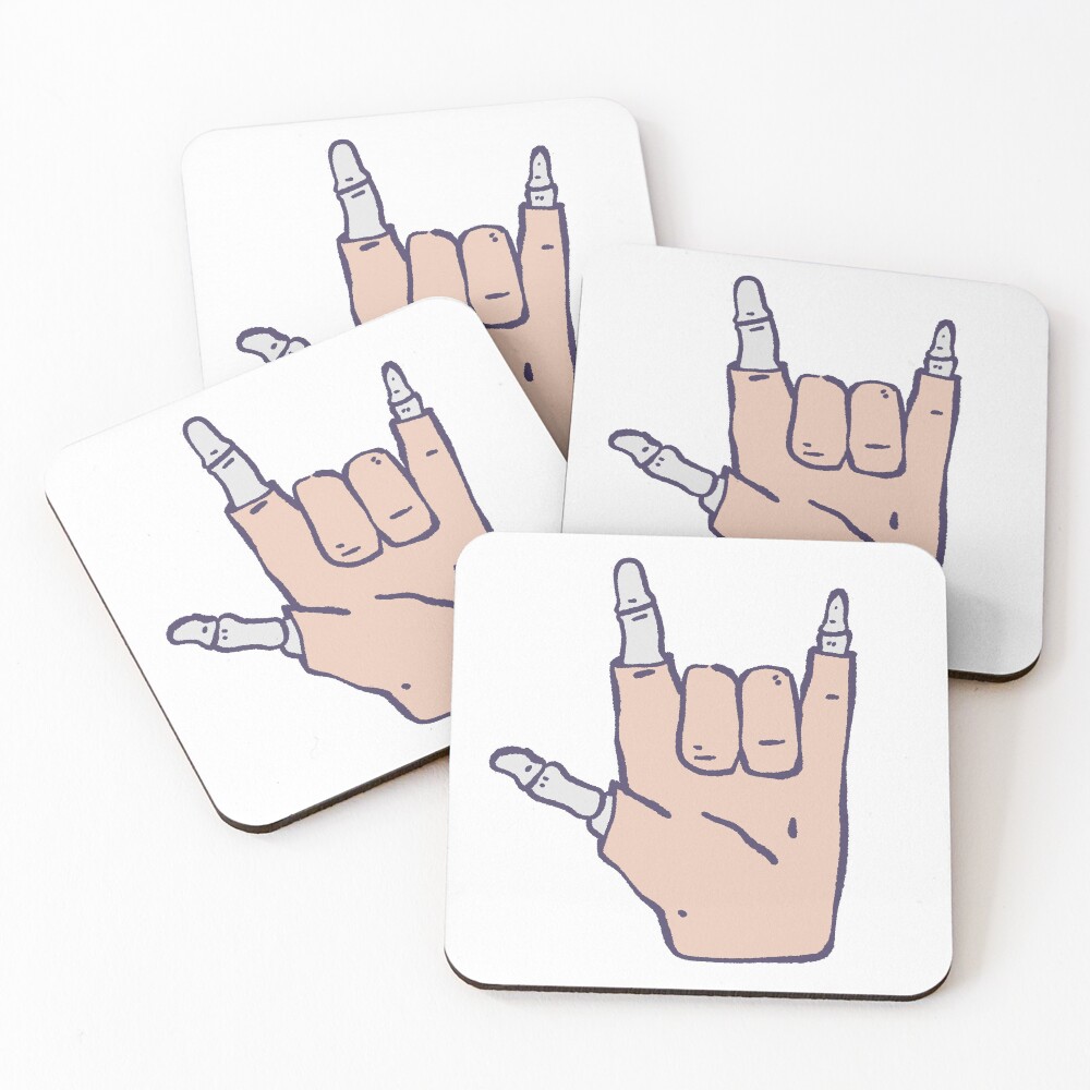 Item preview, Coasters (Set of 4) designed and sold by Childish by Design.