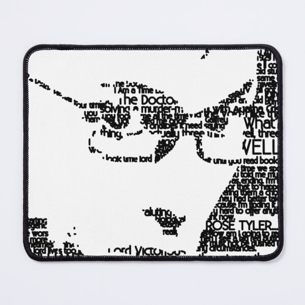 Item preview, David Tennant 10th Doctor Word Portrait T-Shirt designed and sold by hdcantona.