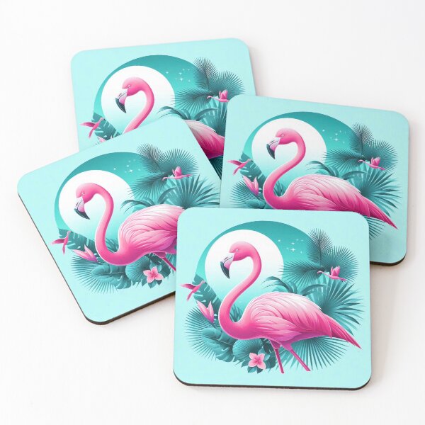 Item preview, Pink Flamingo Paradise  designed and sold by Myra365Art.